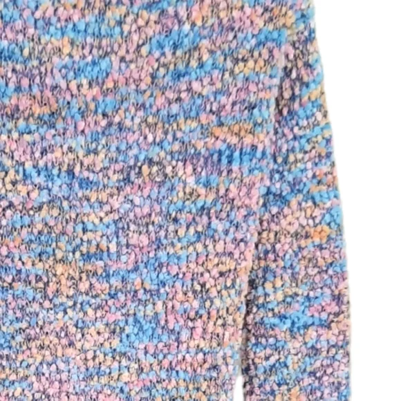 LoveMore Pastel Multi Super Soft Popcorn Sweater - Picture 5 of 10